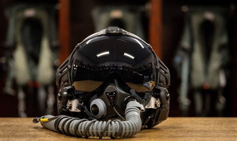 fighter pilot helmet with mask.